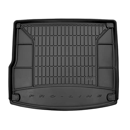 OMAC Gummi Kofferraumwanne kompatibel mit VW Touareg 2010-2018 TPE Laderaumwanne Schwarz