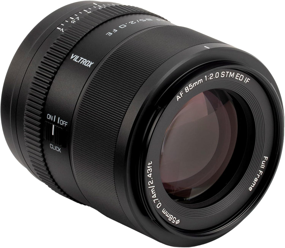 VILTROX 85mm F2.0 FE,AF 85mm f2.0 E Mount EVO Objektiv für Sony E,Auto Fcous Vollformat Objektiv für
