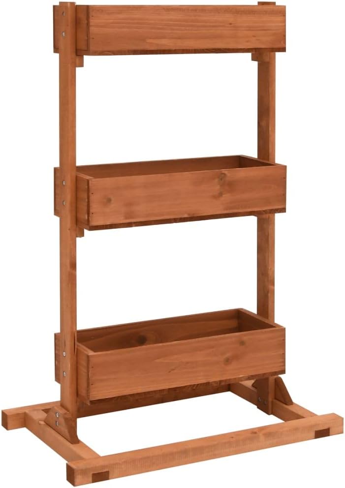 vidaXL Tannenholz Pflanzkübel Blumenkübel Blumenkasten Pflanzkasten Hochbeet Blumentopf Pflanzgefäss