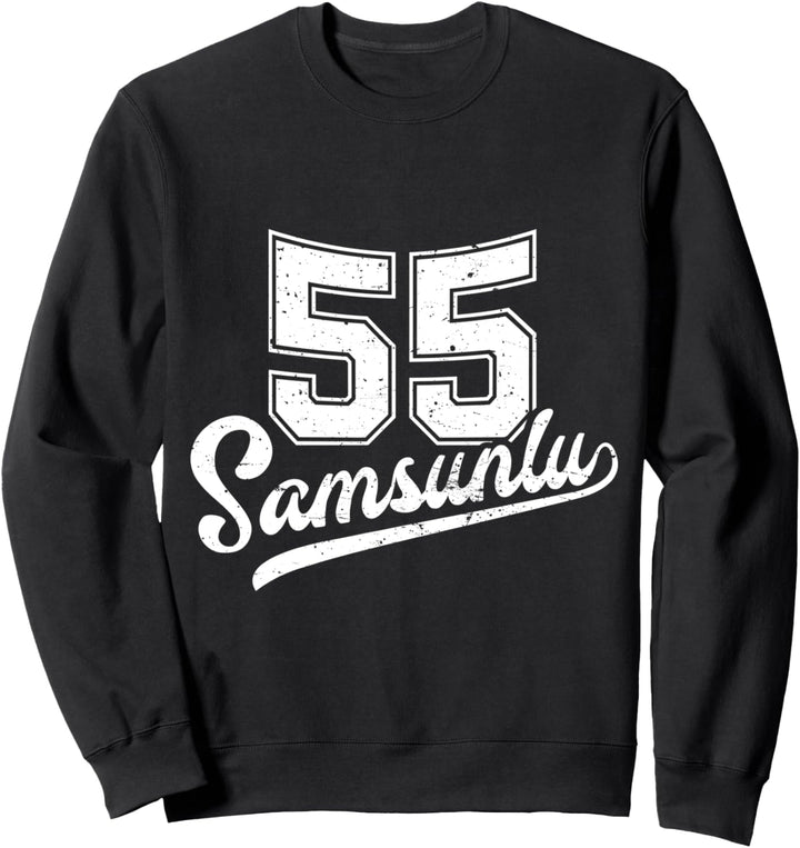Samsunlu 55 Memleket Türkiye Heimat Stadt Türkei Samsun Sweatshirt