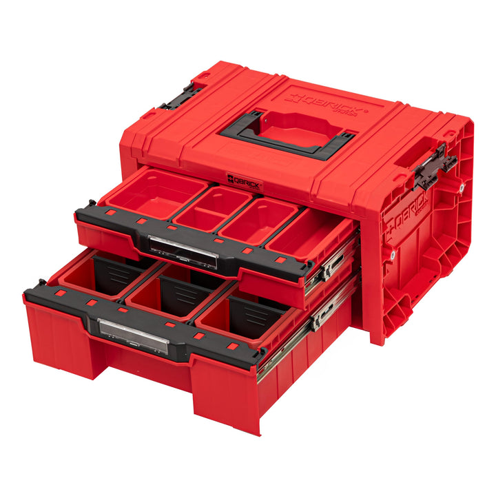 Qbrick System PRO Drawer 2 Toolbox 2.0 Expert RED ULTRA HD