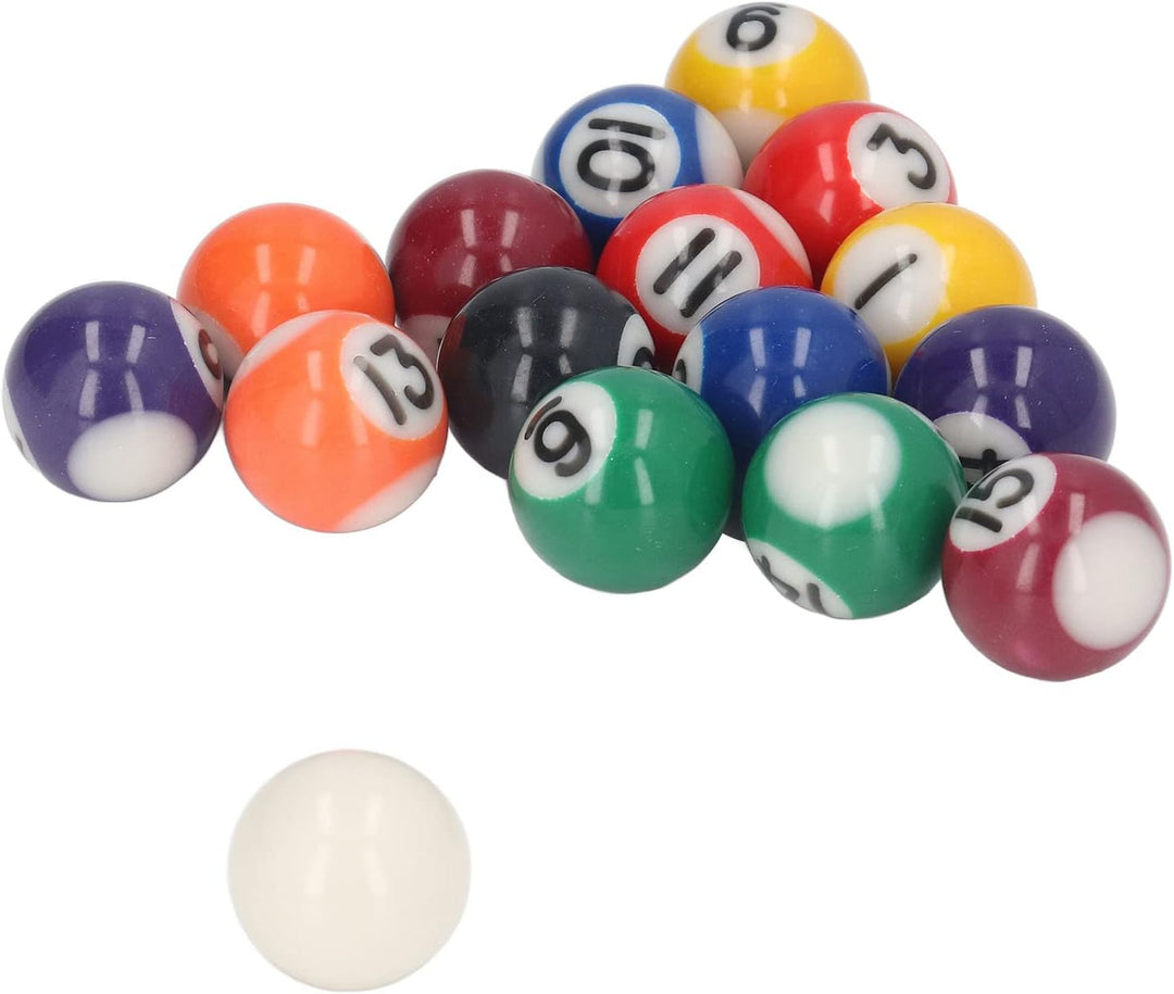 25mm Mini-Billardkugel, 16 Stück ressins Billard Zubehör für Kinderspielzeug und Frühschulpuzzlespie