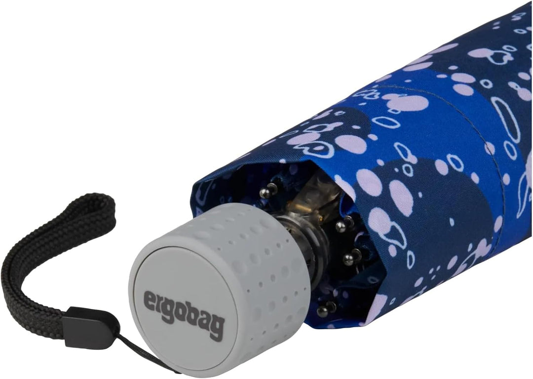 ergobag Regenschirm One Size OzeanBärwohner - Blau, One Size OzeanBärwohner - Blau
