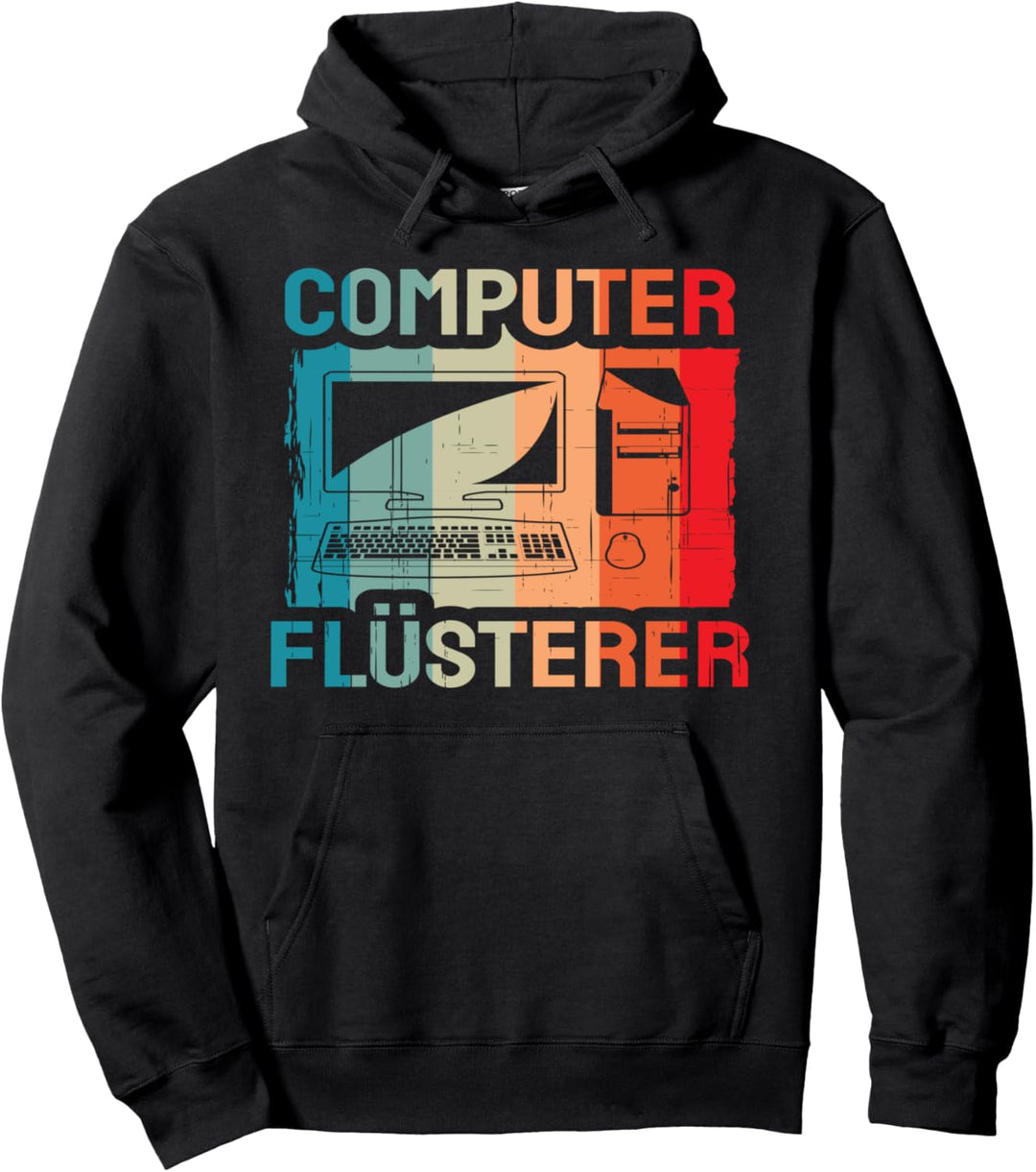 Lustiges PC Flüsterer Outfit Spruch I IT Nerd Computer Fun Pullover Hoodie