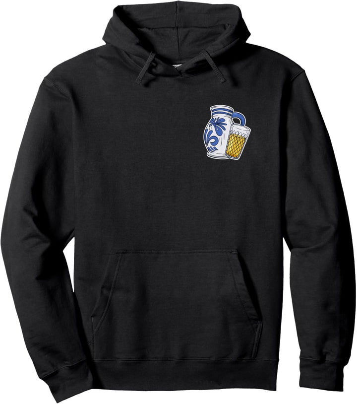 Ebbelwoi Brusttasche Apfelwein Äppler Frankfurt Äppelwoi Pullover Hoodie