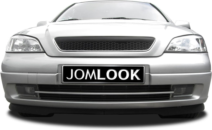 JOM Car Parts & Car Hifi GmbH 6320027MOE Kühlergrill ohne Emblem mit Chromrahmen und Wabengitter, sc