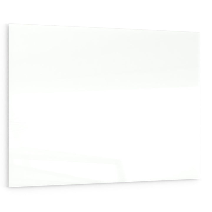 ALLboards Glasboard Magnetisch Weiss 100x70cm, Rahmenlos, Glastafel, Magnettafel, Gehärtetes Glas, W