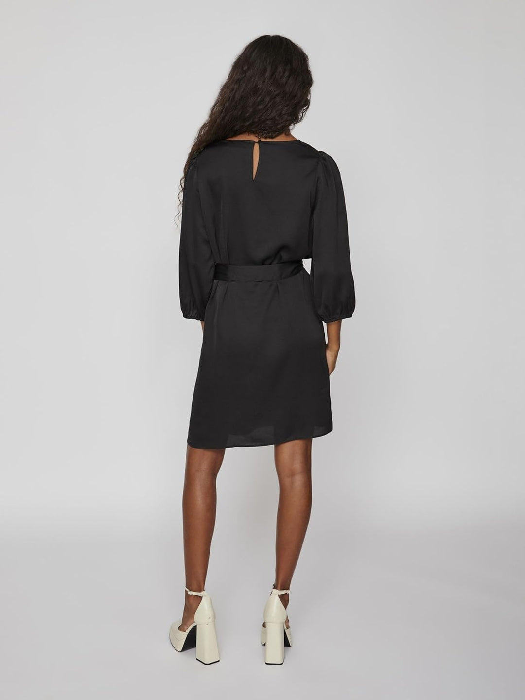 Vila Damen Abendkleid 34 Schwarz, 34 Schwarz