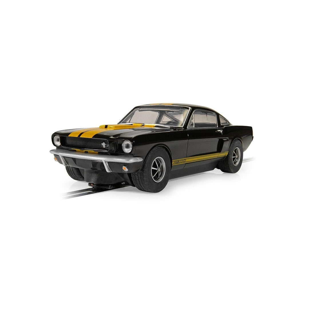 Scalextric C4542 Shelby Mustang GT350H – Hertz Edition Cars – USA/Klassiker ab 3 Jahren, Black and G