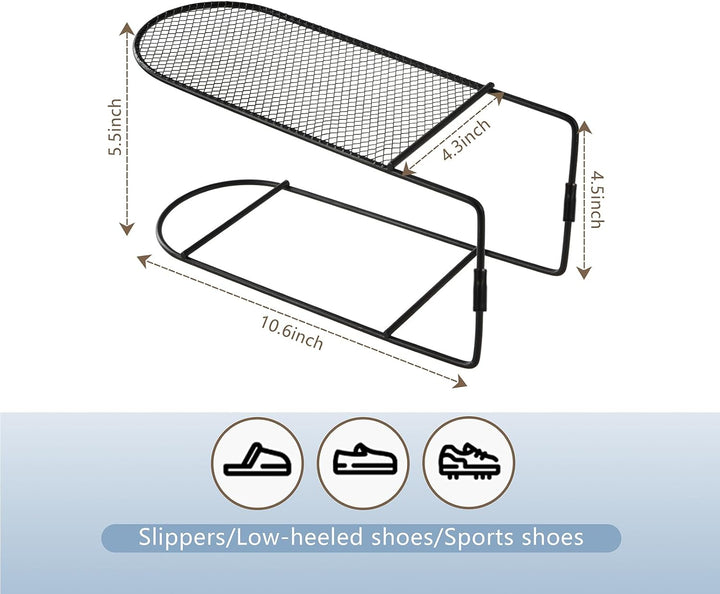 Schuhstapler Platzsparend Schuhorganizer Schuhregal Für Schränke Schuhaufbewahrung Platzsparend Schu