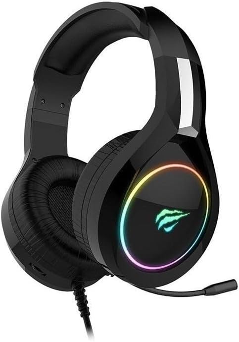 Havit Gamenote RGB Gaming Headset mit Kabel HV-H2232D – 50 mm Treiber für intensiven Klang - 3,5 mm