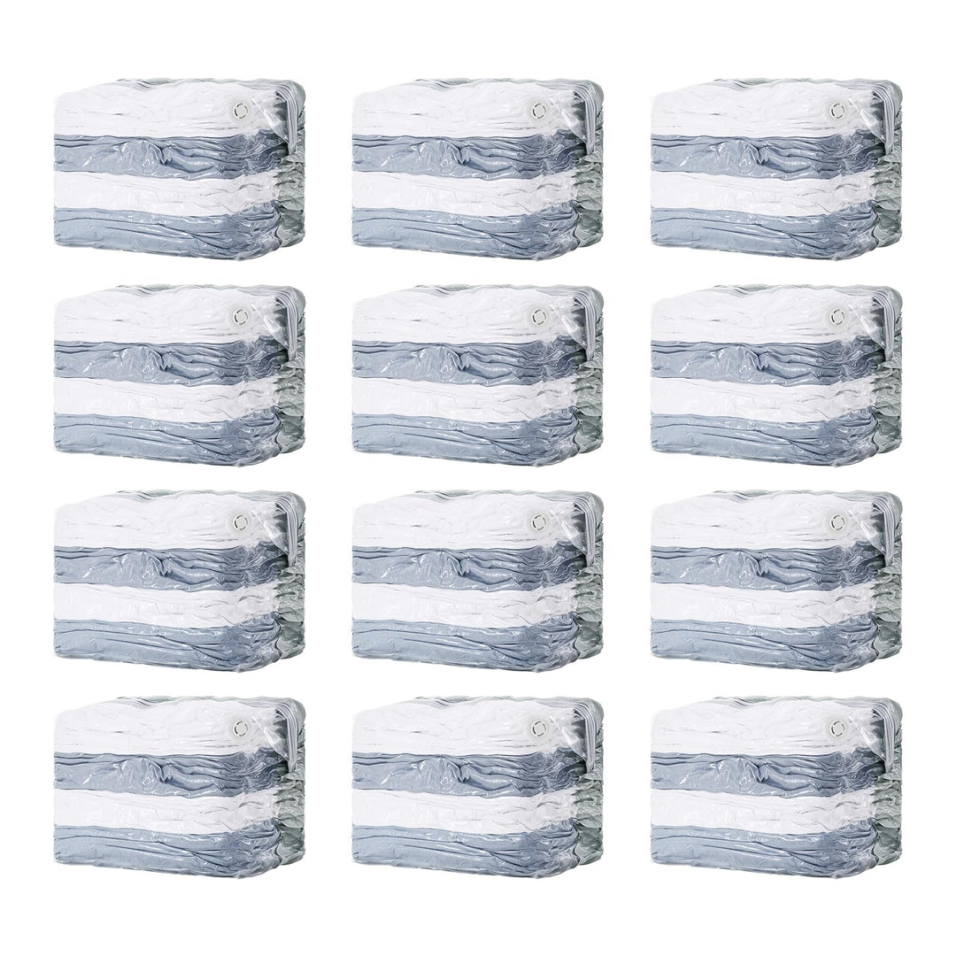 TAILI Vakuumbeutel für Kleidung Gross Würfel, 12 Jumbo Vakuumbeutel für Bettdecken Vacuum Bags for C