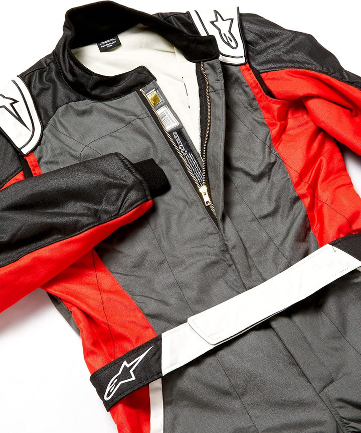 Alpinestars Atom Anzug Fia – Anth Red Schwarz – 48 48 Anthrazit, Rot, Schwarz, 48 Anthrazit, Rot, Sc