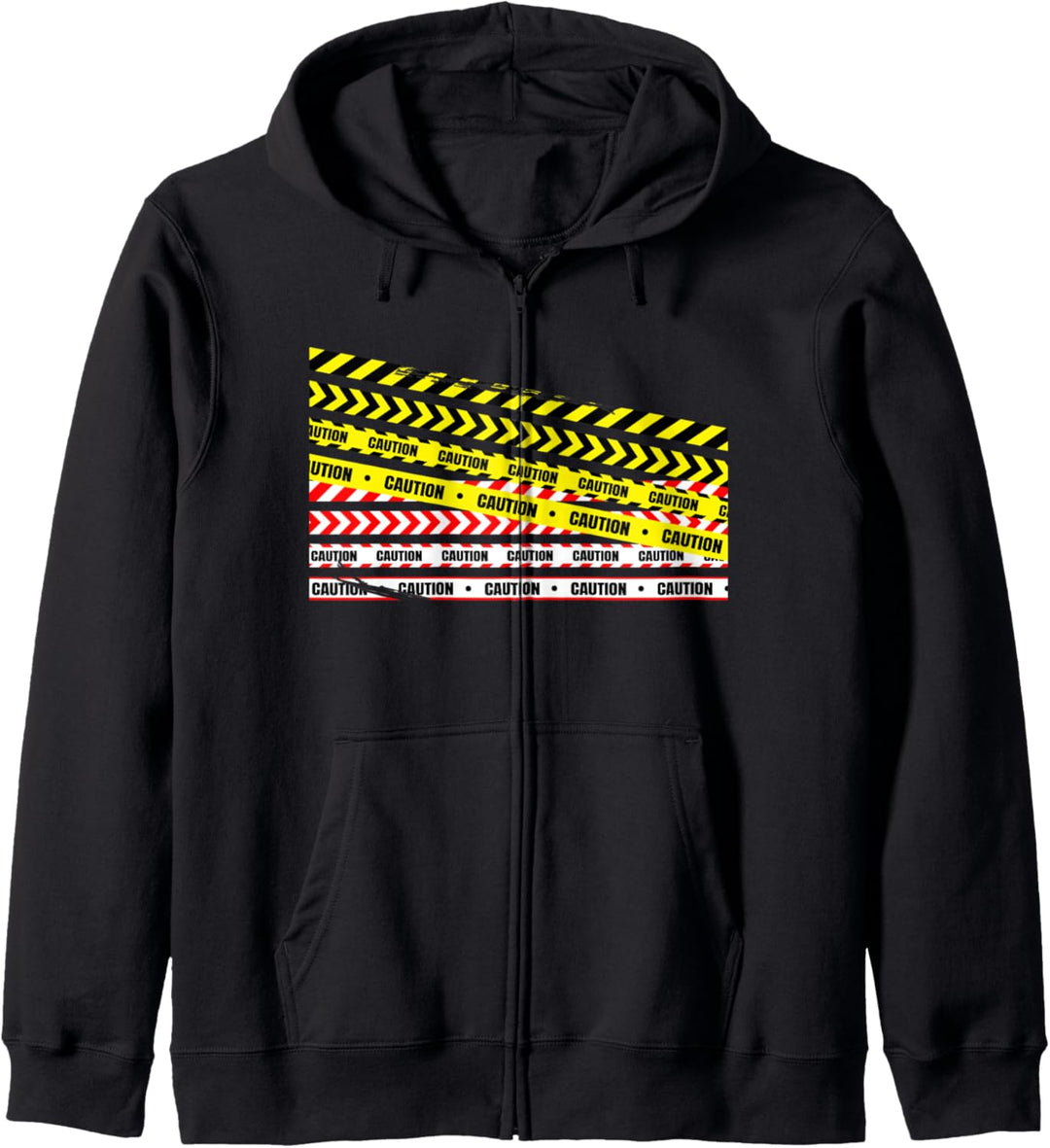 CAUTION TAPE Kapuzenjacke