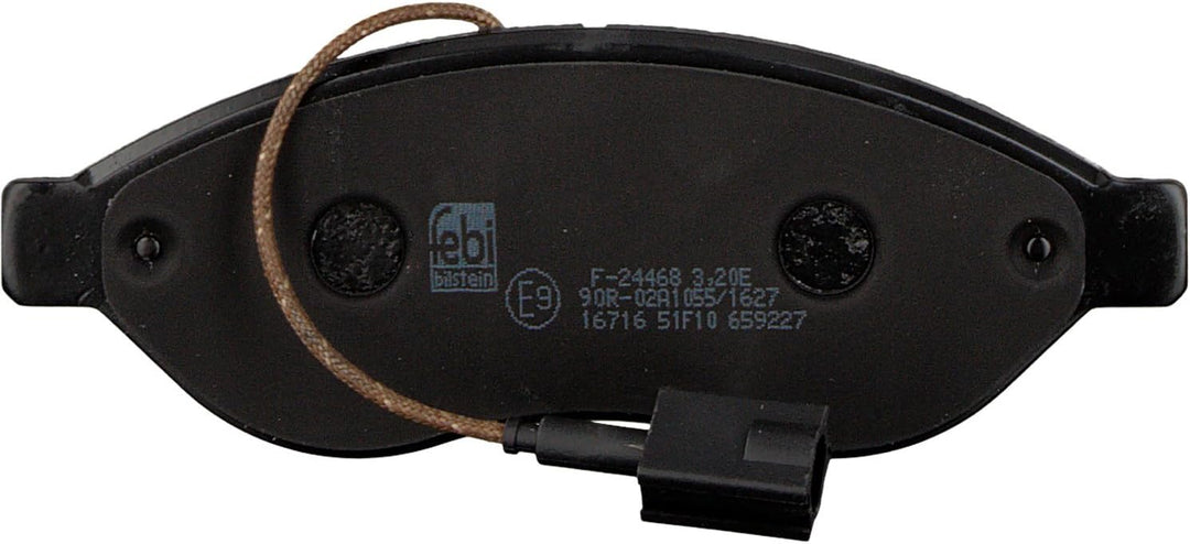 febi bilstein 16716 Bremsbelagsatz mit Schrauben , 1 Stück