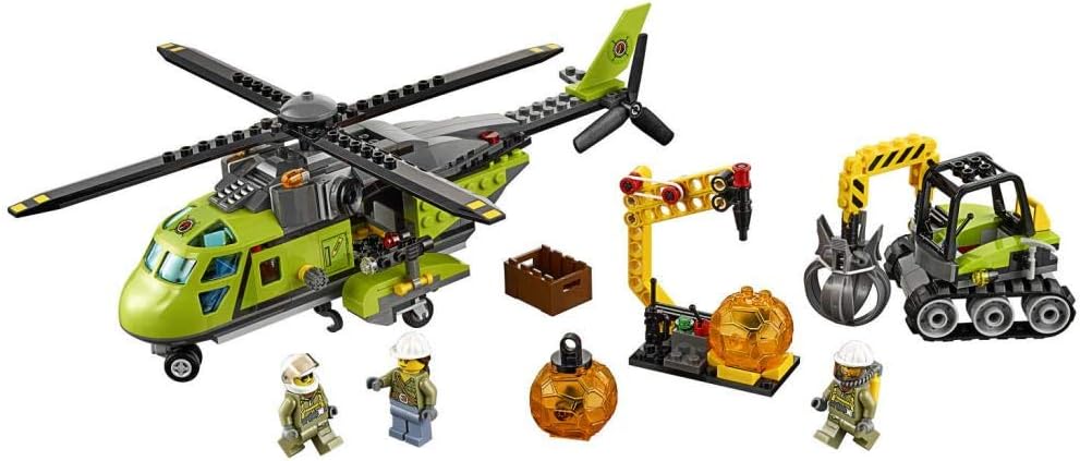 LEGO City 60123 - Vulkan-Versorgungshelikopter