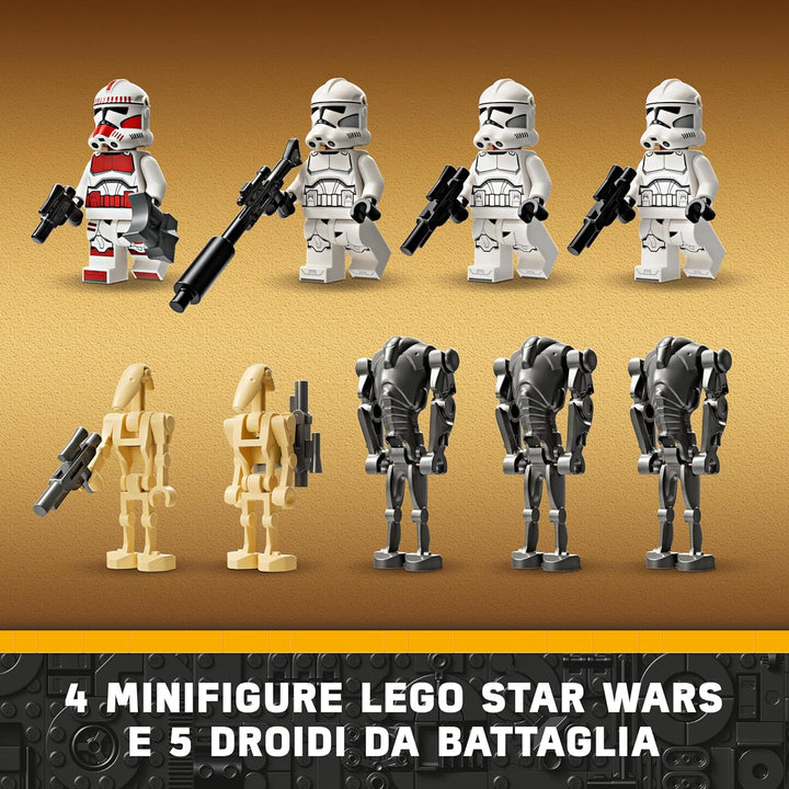 LEGO Star Wars R2-D2, Droide Steinen zum Sammeln, Bauen, Spielen und Ausstellen & Star Wars Clone Tr