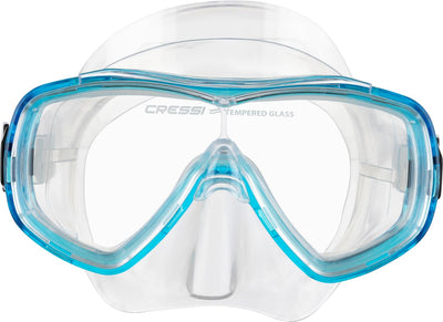 Cressi Junior Set Ondina - Taucherbrille Kinder 7-13 Jahre + Schnorchel Schwimmbad Anti-Beschlag Kra