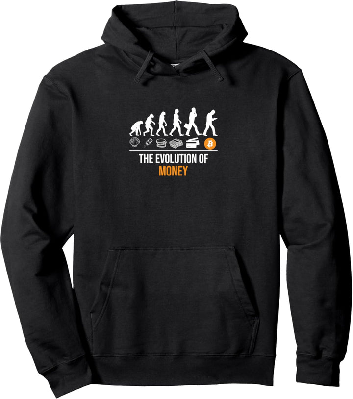 Bitcoin The Evolution Of Money Pullover Hoodie