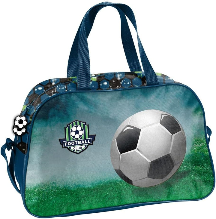 Familando Fussball Schulranzen 1. Klasse ergonomischer Tornister für Mädchen und Jungen Schultasche