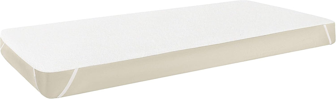 Flanela Matratzenschoner Matratzenschutzbezug (Weiss-01, 220 x 200 cm)