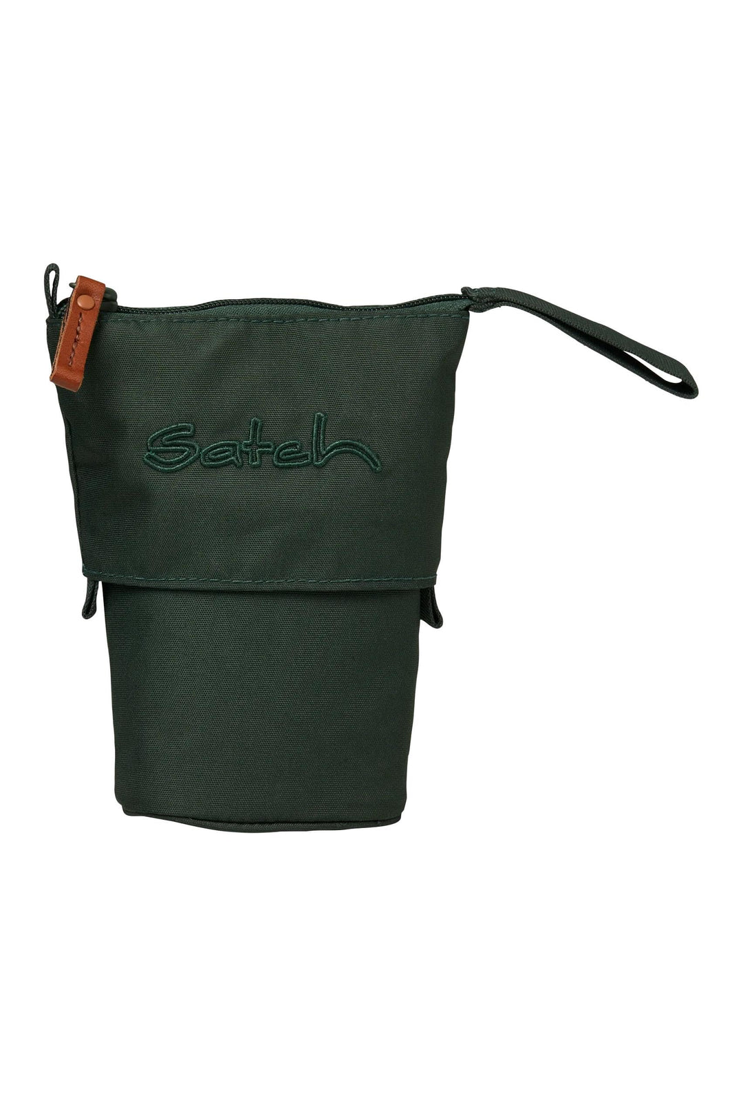 Satch Pencil Slider Federmäppchen Stiftehalter zum Stehen 3 Innenfächer Geheimfach Recycelte Materia