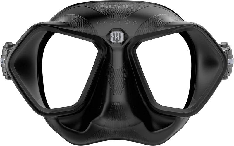 SEAC Raptor, Low Volume Maske für Freitauchen u standard Schwarz, standard Schwarz