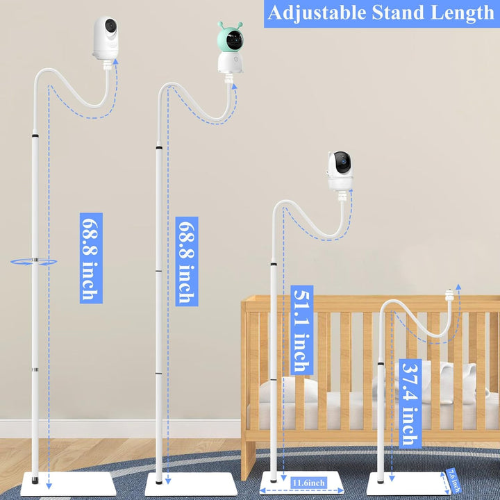 EYSAFT Babyphone Halterung Bodenständer für Philips Avent Babyphone SCD843/26, SCD833/26, SCD630/26,