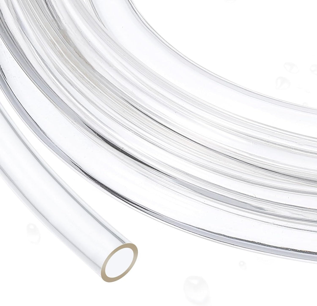 QUARKZMAN PVC Schlauch 19mm ID x 24mm OD (3 Meter) - Aquarium Schläuche - Gummischlauch Bierschlauch
