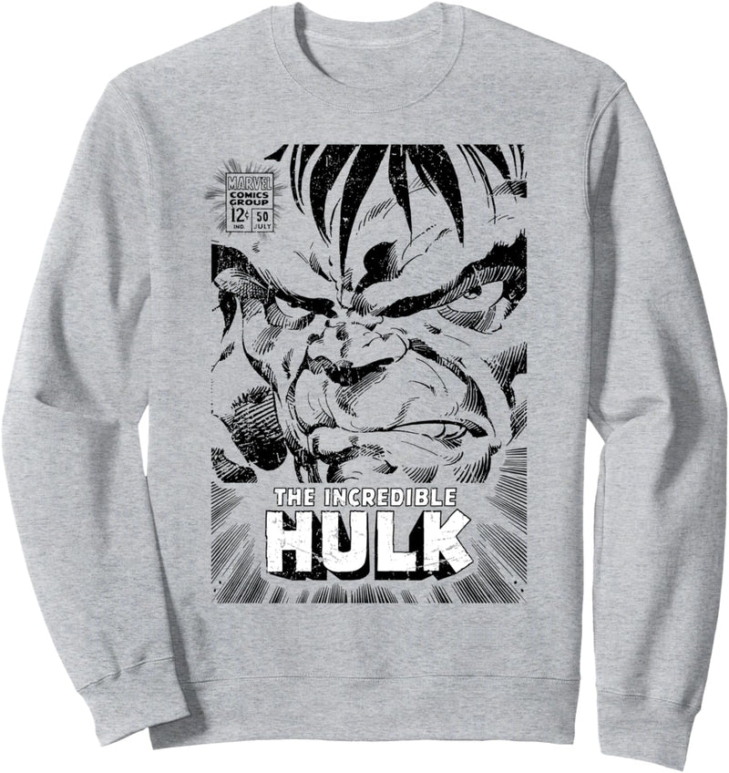 Marvel Hulk Face Sweatshirt