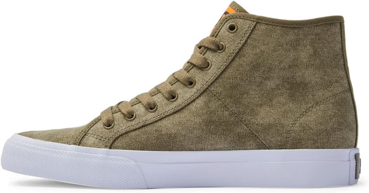 DC Shoes Herren Manual Hi Txse Sneaker, Washed Olive