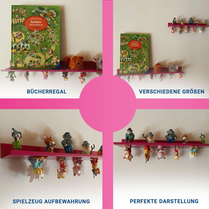 Kinderregal | Regal für das Kinderzimmer, schöne Kinderzimmer Möbel, praktisch zur Spielzeug Aufbewa