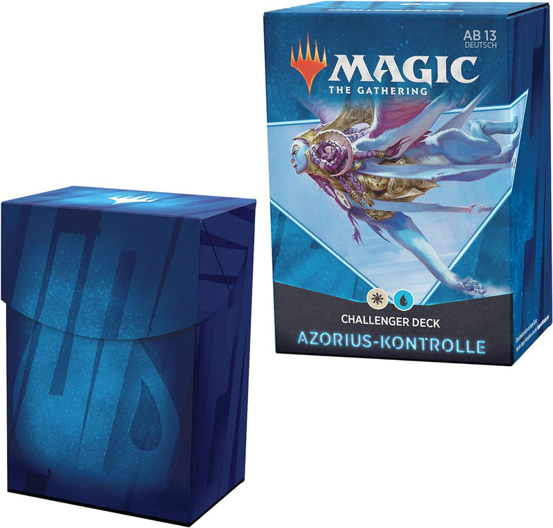 Magic: The Gathering Challenger Deck 2021 – Azorius-Kontrolle, Blau-Weiss (Deutsch Version) Deutsche