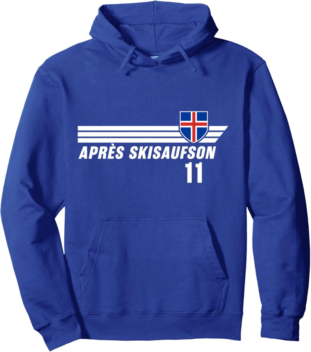 Gruppen Aprés Ski Pistengaudi Party Urlaub Island Sauf Jersey Pullover Hoodie