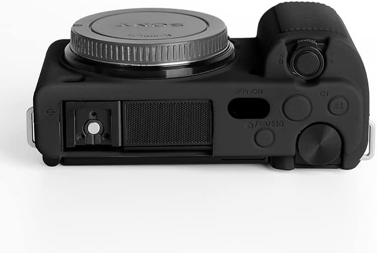 MUZIRI KINOKOO ZVE10 Hülle, Silikon-Schutzhülle, kompatibel mit Sony ZVE10/ZV-E10 Kamera, leicht, we