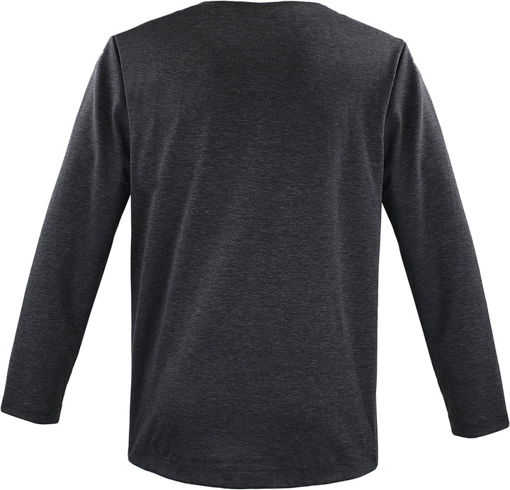 By Johanna Cardigan Trachtenjacke mit Knöpfen Herren | Trachten Strickjacke in grau-anthrazit | Fein