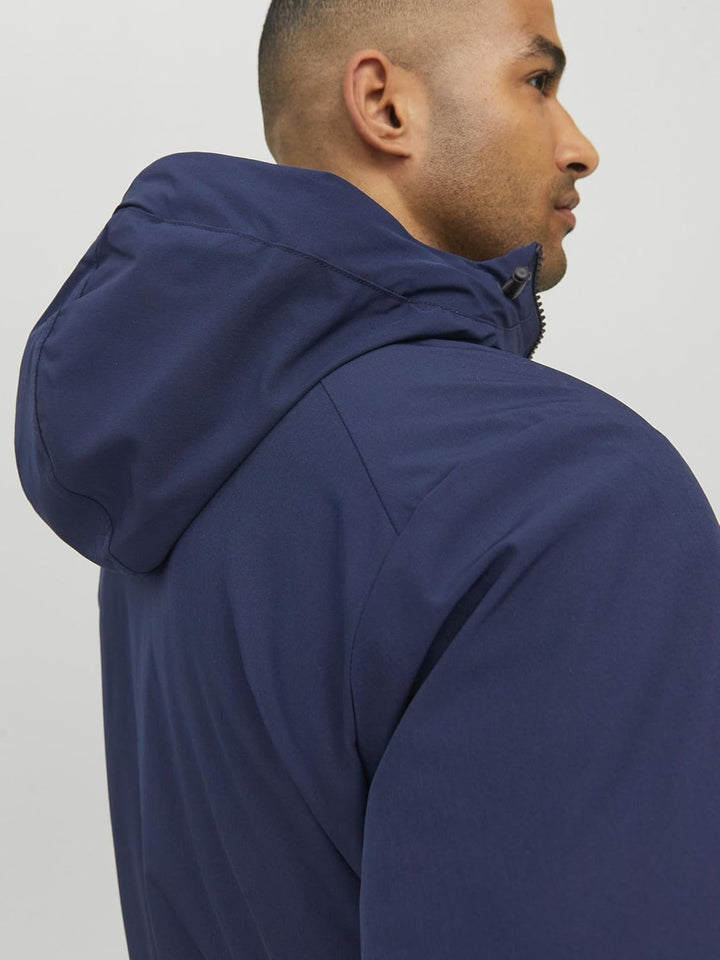 JACK & JONES Herren Jjetiko Parka Sn Jacke M Navy Blazer, M Navy Blazer