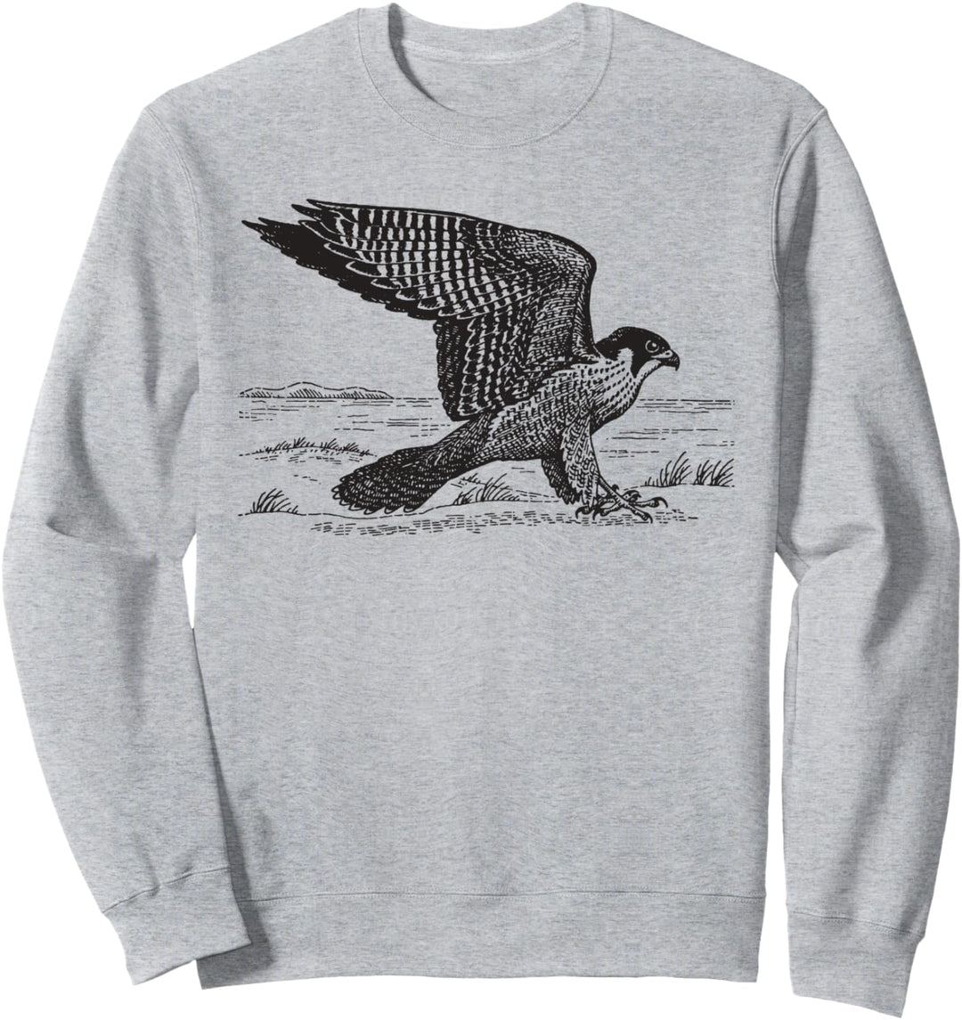Falke Falknerei Wanderfalke Beizjagd Sweatshirt