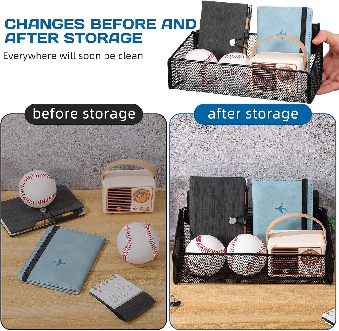 Nachttisch Am Bett Einhängen Hängende Aufbewahrungskörbe aus Eisen Platzsparendes Metallregal für Ho