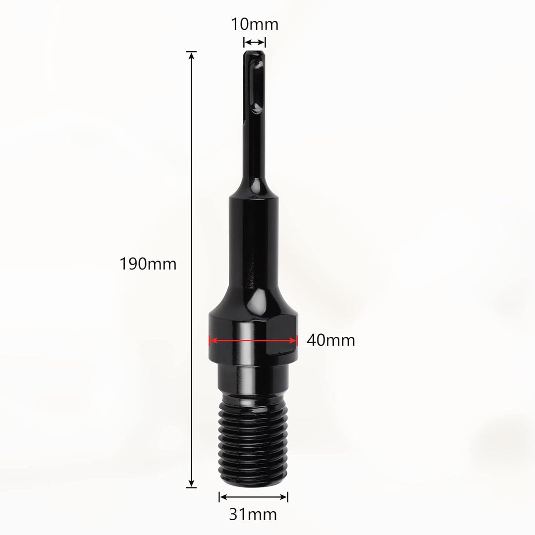 CPROSP 1¼" UNC Diamantbohrkrone mit SDS PLUS Adapter, Kernbohrkrone DM 82 mm, L 420 mm, Kernbohrer f