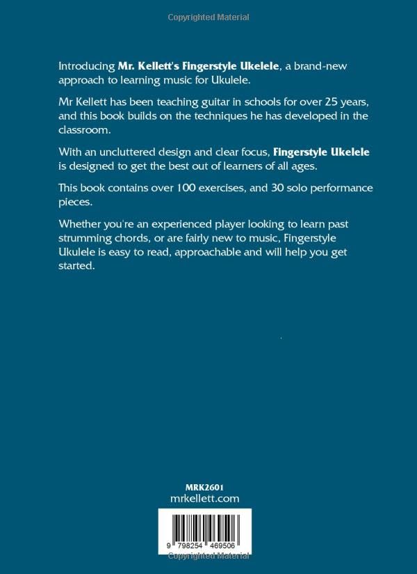 Mr Kellett's Guide to Fingerstyle Ukulele, Taschenbuch