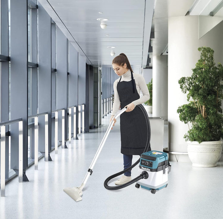 Makita DVC150LZ Akku-Staubsauger 15L 2x18V Nass+Trocken (ohne Akku, ohne Ladegerät)