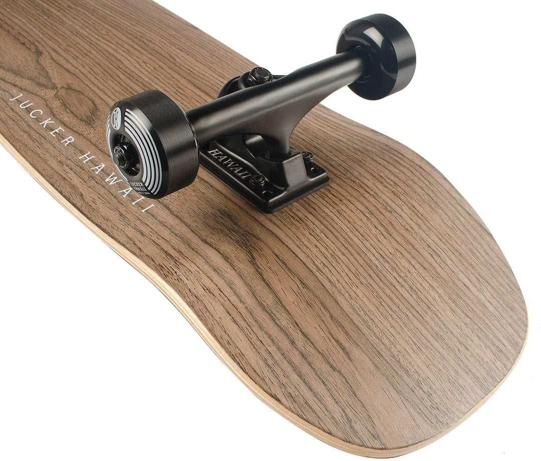 JUCKER HAWAII Skateboard NUHA in 8.25 und 8.5 - Street & Cruiser Skateboards - Ahorn mit Walnussholz