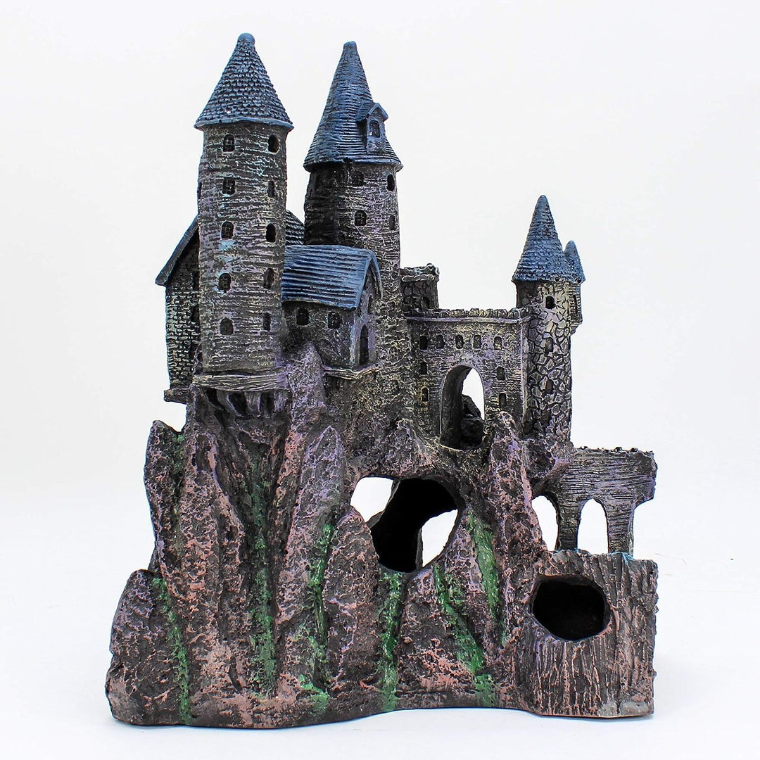 Penn-Plax Castle Aquarium-Dekoration, handbemalt mit realistischen Details, über 36,7 cm hoch, Teil