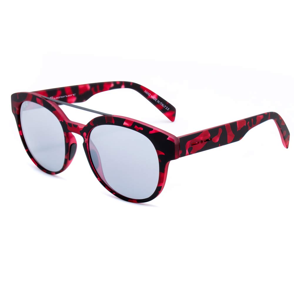 Italia Independent Damen 0900-142-000 Sonnenbrille, Mehrfarbig (Rojo/Negro), 50.0