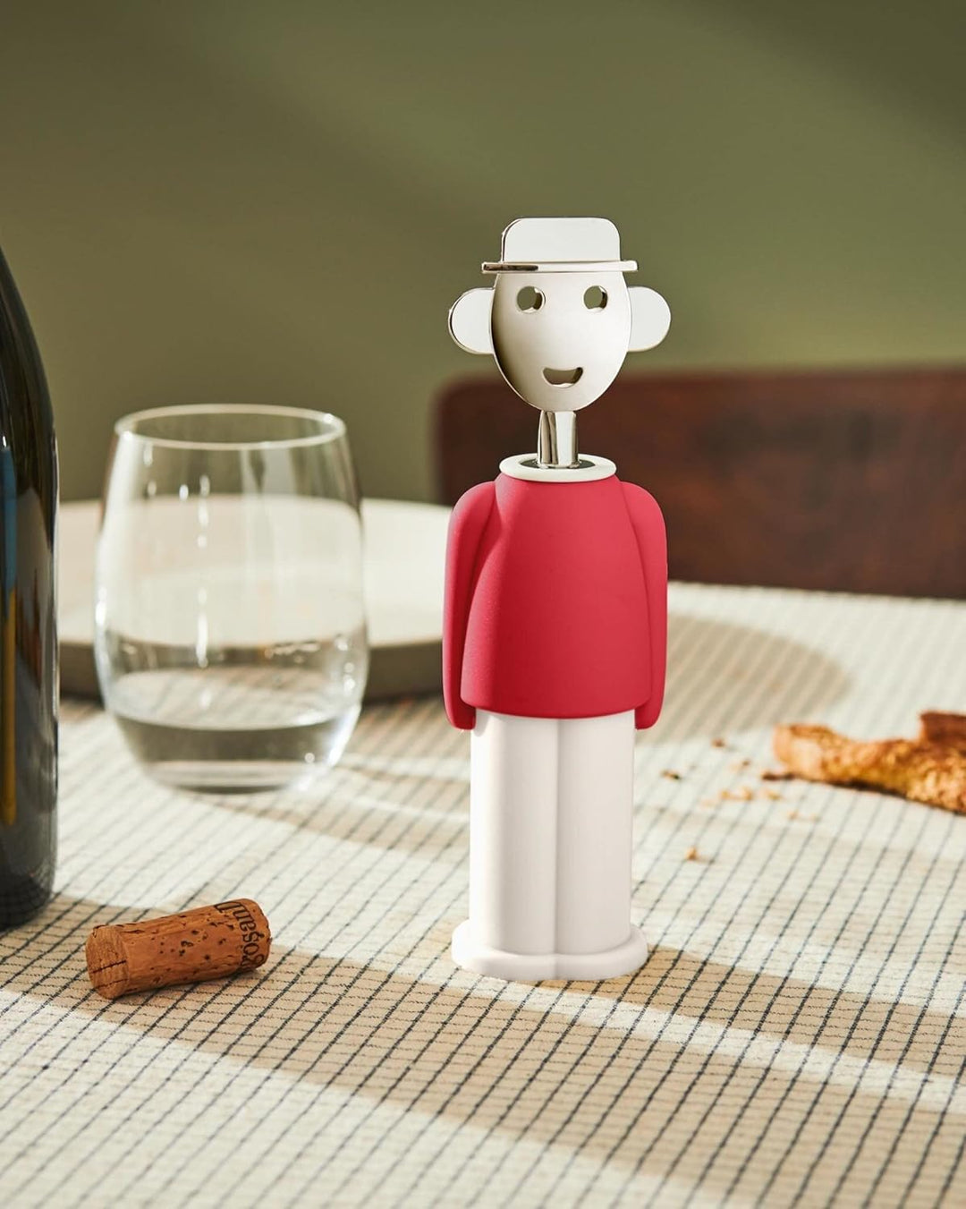 Alessi - alessi cavatappi alessandro m colore rosso design alessandro mendini Rot, Rot