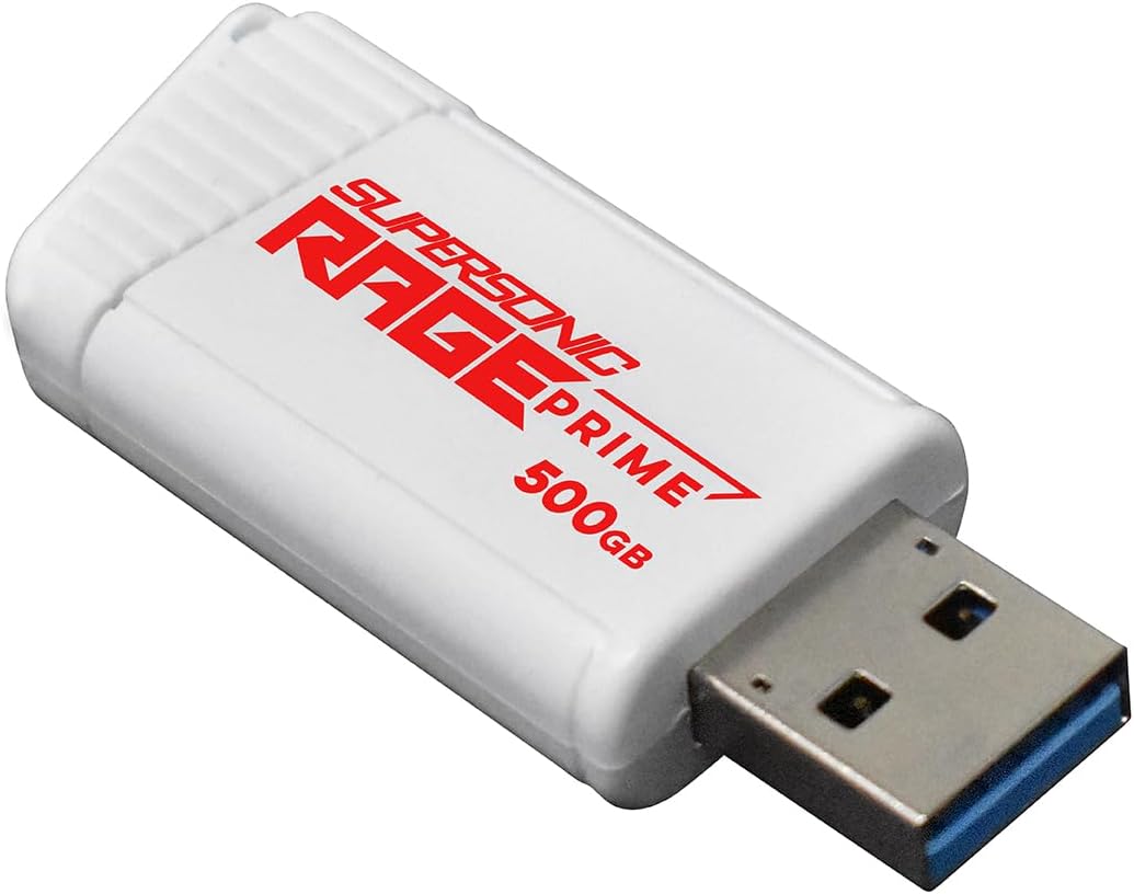 Patriot Supersonic Rage Prime 500GB USB 3.2 Gen 2 High-Performance Speicherstick 500 GB, 500 GB