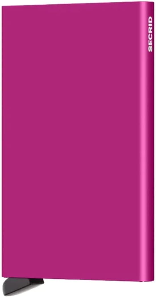 Secrid Unisex-Erwachsene Cardprotector Powder Fuchsia Reisezubehör-Brieftasche, Talla única