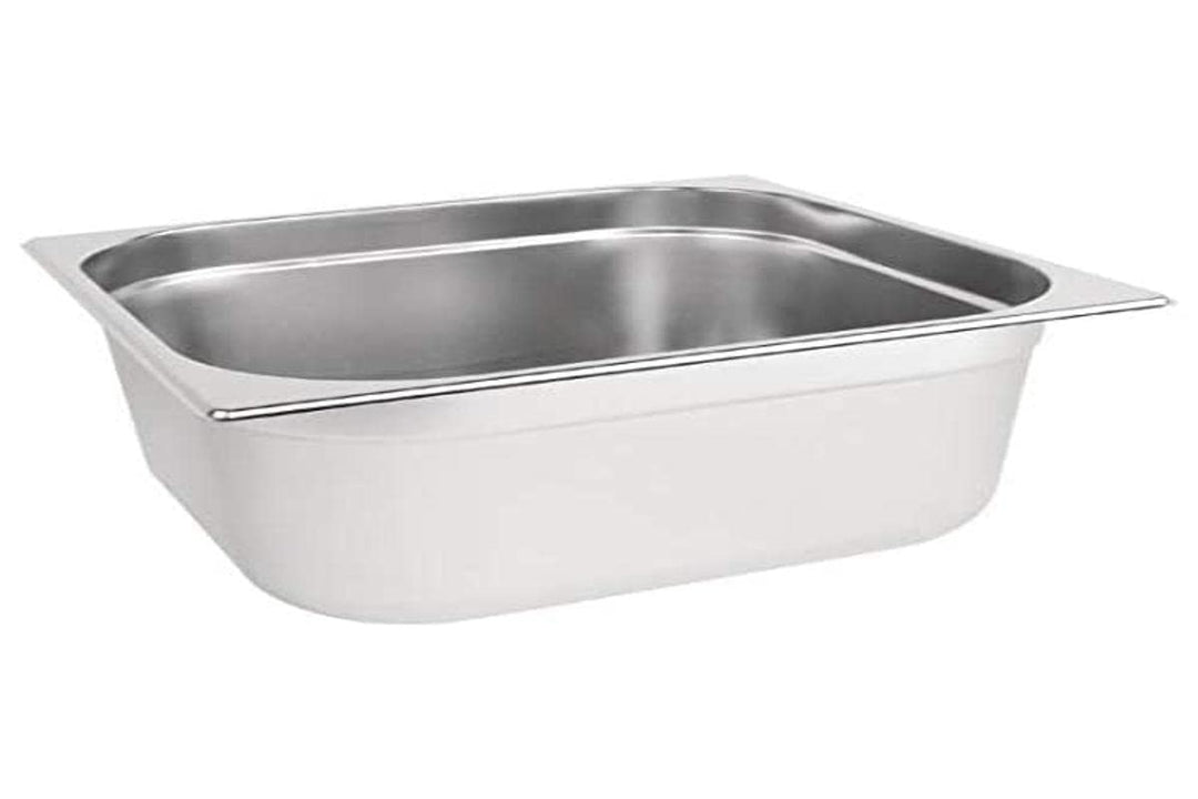 Vogue 2/3 Gastronorm-Pfanne, Edelstahl, 13 l / 150 mm tiefer Lebensmittelbehälter 150mm, 150mm