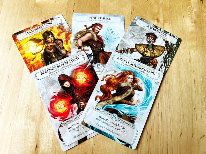 Plaid Hat Games - Ashes Reborn Red Rains The Frostwild Scourge - Card Game - Ages 14+ - 1-2 Players